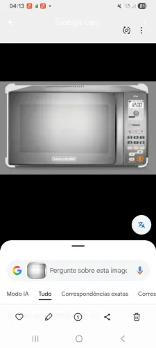 Micro-ondas Brastemp.inox 30 l