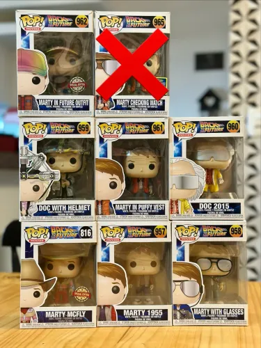 Coleção Funko Pop! Back To The Future