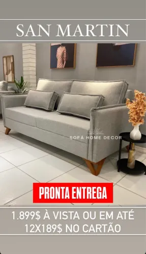 Sofá san Martins pronta entrega 