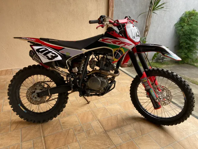 XR preparada 290cc 12/13 para trilha com nota aceito troca aceito cartão e entrego