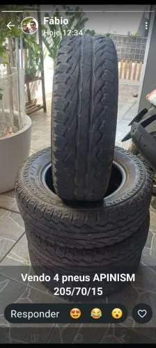 VENDO 4 PNEUS
