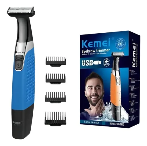 Maquina Para Depilar Pelos Do Corpo E Íntimos Kemei