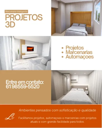 Projetos - Marcenarias - Automaçoes