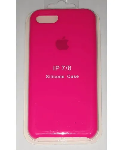 Capinha Silicone Rosa Pink para iPhone 7 e 8 Premium