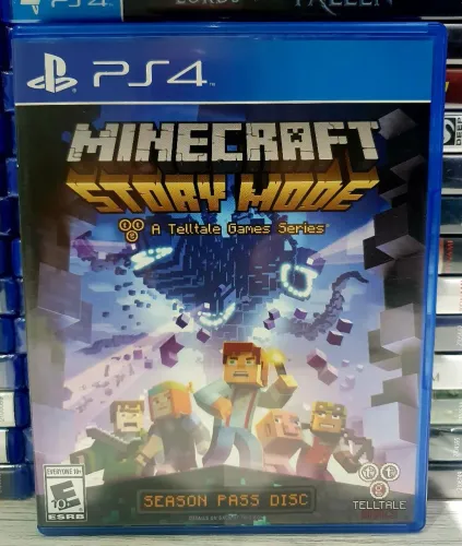Jogo Ps4 Minecraft Story Mode (Mídia Física Rara)