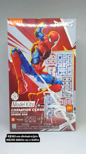 Figure Blokees Spider-man 83 Peças 