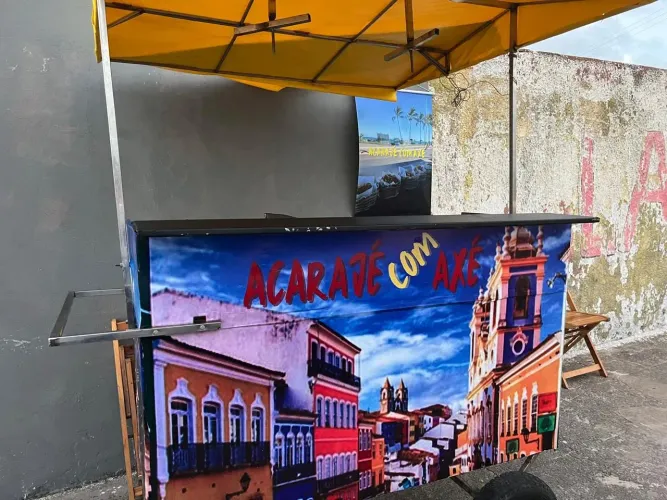 Carrinho de acarajé 