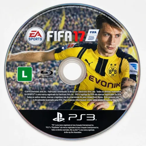 FIFA 17 mídia física, Playstation 3
