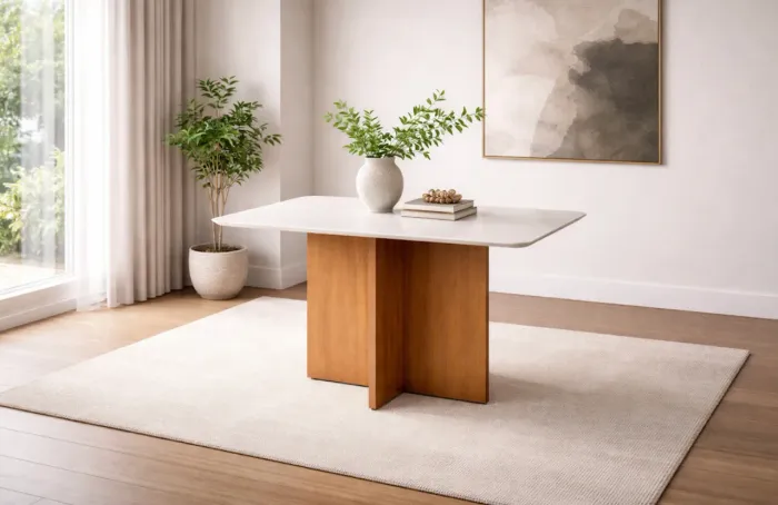 Mesa de Jantar Design Contemporâneo