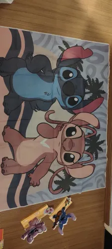 Decoração de festa infantil stitch e angel