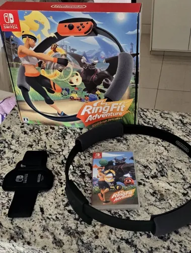Jogo Ring Fit Adventure - Nintendo switch - completo colecionador