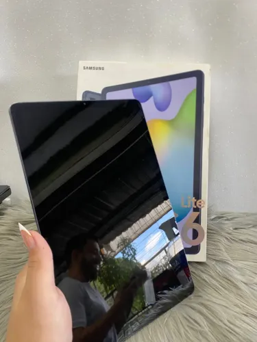 ?GALAXY TAB S6 LITE *4/128GB* ?PRETO ?R$1199,00