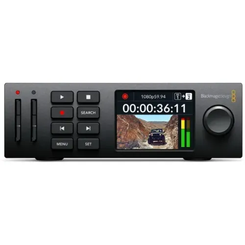 Gravador e Reprodutor de Vídeo Blackmagic Hyperdeck Studio HD Mini
