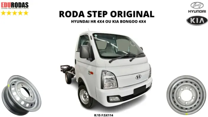 Roda Ferro Original Kia Bongoo 4x4 ( Step ou Reposição )