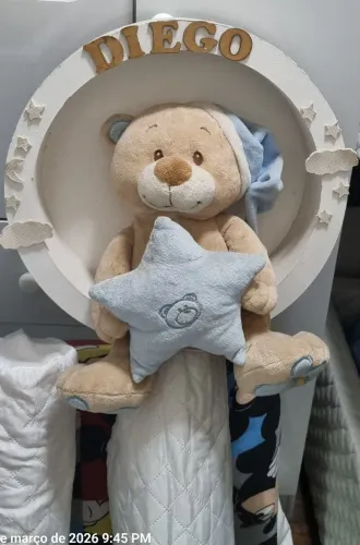 Nicho em MDF para quarto de Bebê