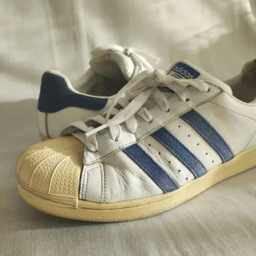 Adidas Superstar tam. 40 - Branco e Azul Royal