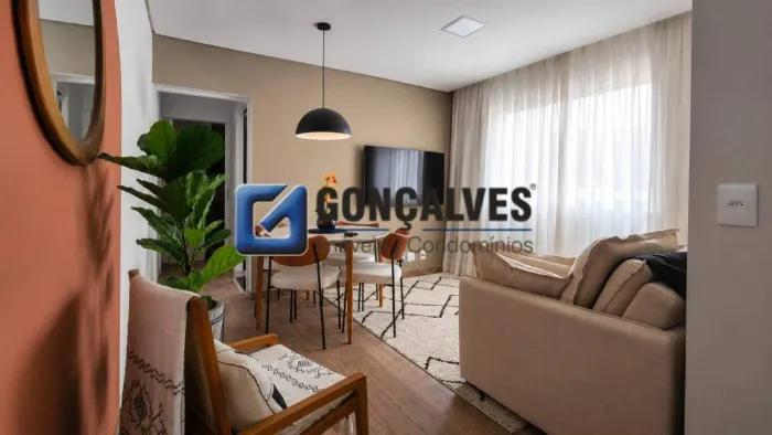 Apartamento Planejado com Varanda / 48m² / 1 Dorm / 1 Vaga no Anchieta em São Bernardo do 