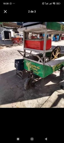 Carrinho de caldo de cana