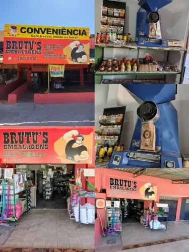 Loja de embalagens e conveniência 