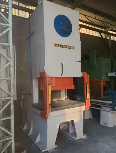 Prensa Gutmann freio fricao 150 ton