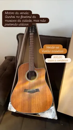 Violão Hofma novo