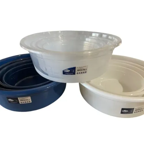 Kit 4 Bacias Plásticas Giplás - Praticidade e Versatilidade no Dia a Dia