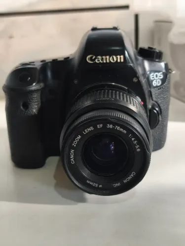 Câmera Canon EOS 6d + lentes EF 38-76mm