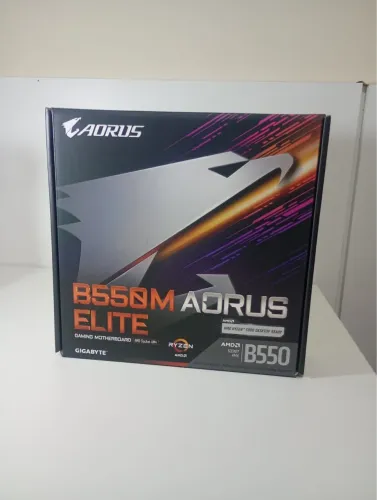 Placa Mãe Gigabyte B550 Aorus Elite - AM4 (nova)