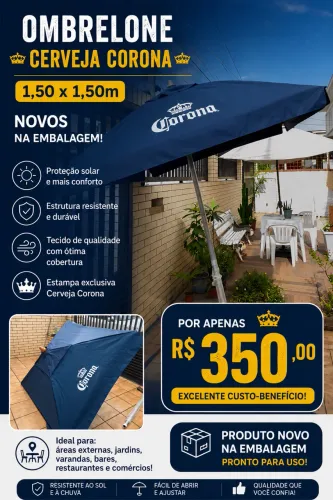 Ombrelone Cerveja Corona