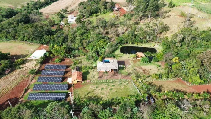 CHÁCARA DE ALTO PADRÃO EM LINDOESTE PR | 13.000m² | AUTOSSUSTENTÁVEL | APENAS 30 MINUTOS