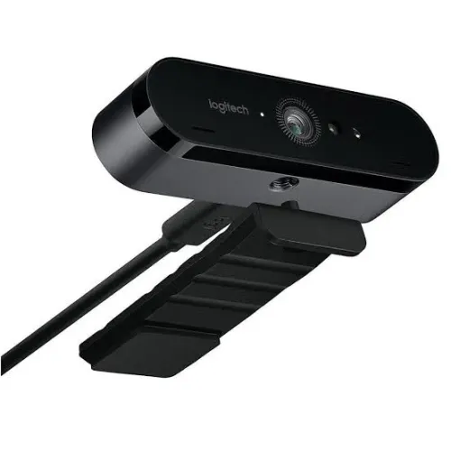 Logitech Brio 4K Ultra HD - Webcam Premium + Acessórios | Ótimo Estado!