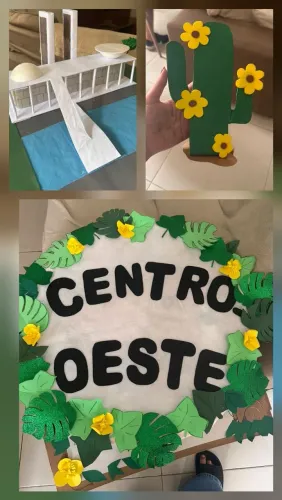 Kit trabalho escolar região centro-oeste
