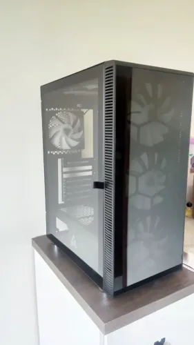Gabinete Gamer Montech X3 Mesh + 6 Fans Rainbow Montech