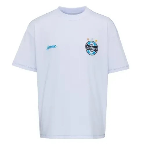 Camiseta Huge Approve X Grêmio Branca Branco