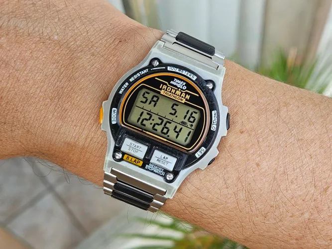 Relógio TIMEX IRONMAN TRIATHLON 1993 Impecável