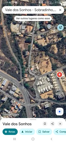Lote topografia plano sendo 3.274,54 m2 a venda no bairro Vale dos Sonhos - Lagoa Santa -