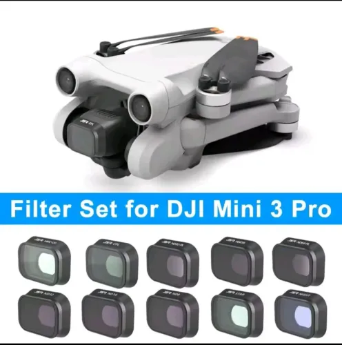 Kit filtro Orbmart para câmera Drone DJI Mini 3 PRO