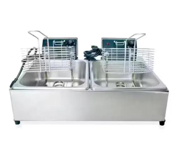 Fritadeira elétrica e mini impressora