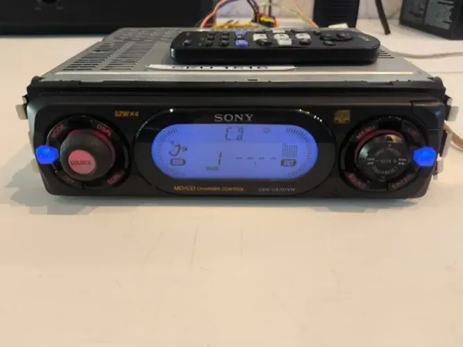 RÁDIO AUTOMOTIVO SONY CDX CA737VW - CONTROLE - PARA PEÇAS