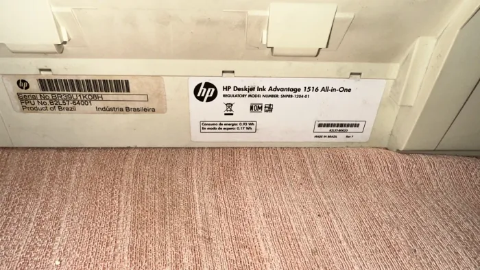 Impressora HP 1516