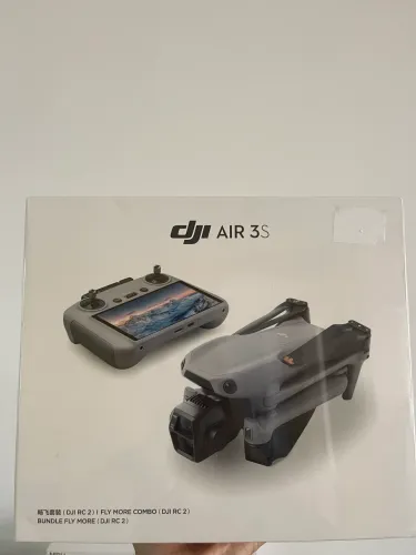 Drone DJI Air 3S Combo Rádio com Tela
