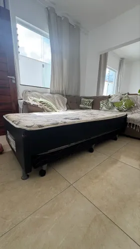 CAMA BOX DE SOLTEIRO DUPLA (FIXA + MÓVEL) / DUPLEX / COM AUXILIAR
