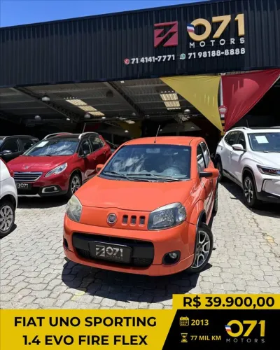 Fiat Uno Sporting 1.4 EVO Fire Flex 8V 4P 2013