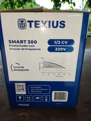 Motor de pressurização de água novo, TEXIUS SMART 300