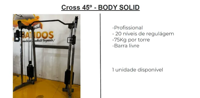 Cross 45º - BODY SOLID
