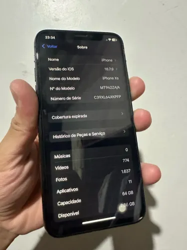IPHONE XS PRA SAIR LOGO?