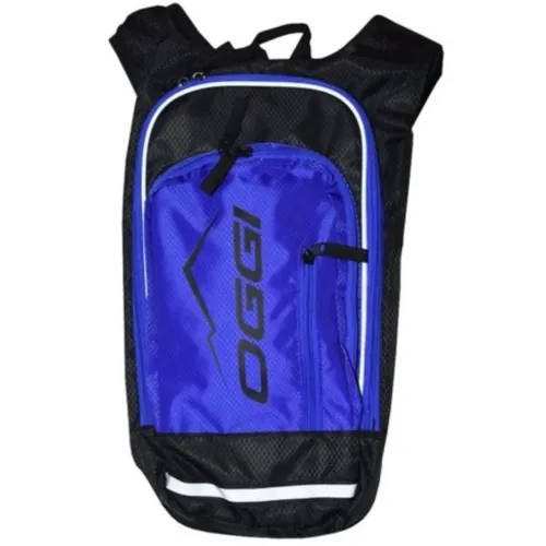 Mochila Hidratação Oggi First Club Wheel Azul 2L + 2L Carga