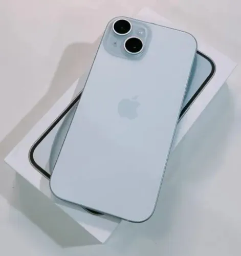 iphone15 azul  128GB
