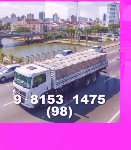 Frete de Cargas na Carreta: São Luís, Cohab, Vila Nova! Agende já!
