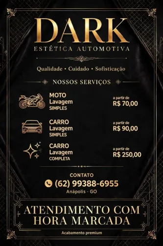 Lavagem de carro e moto profissional jaiara